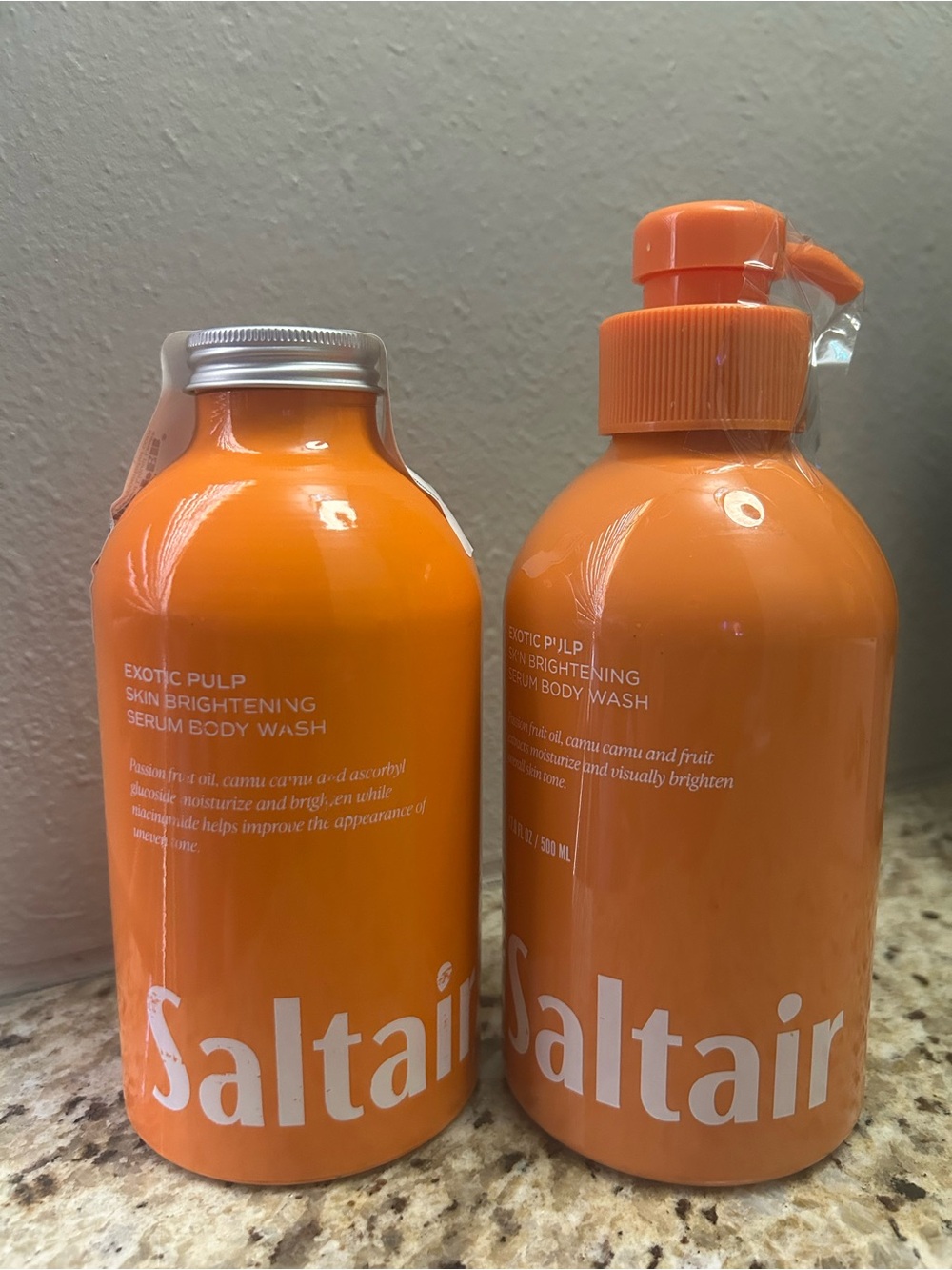 Saltair Exotic Pulp Skin Brightening Body Wash bundle of 2